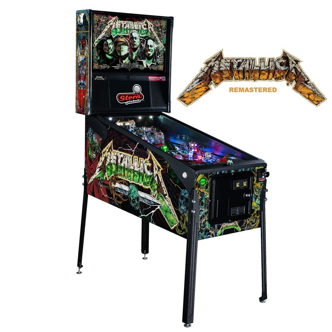 metallica remastered pinball